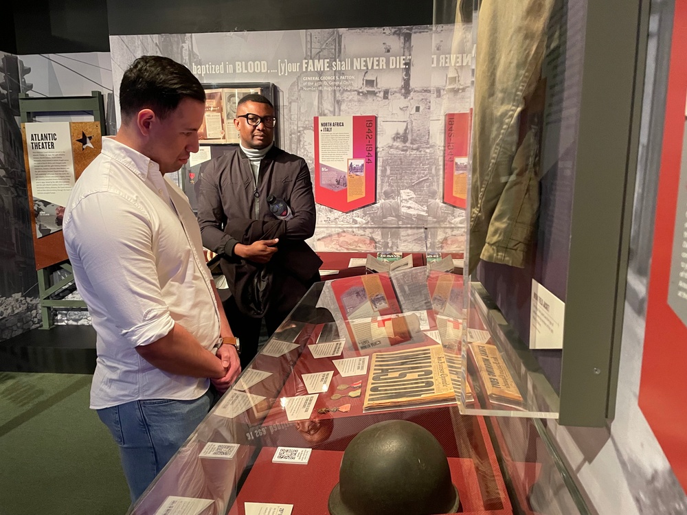 Joint Staff off-site tour of National Guard Memorial Museum