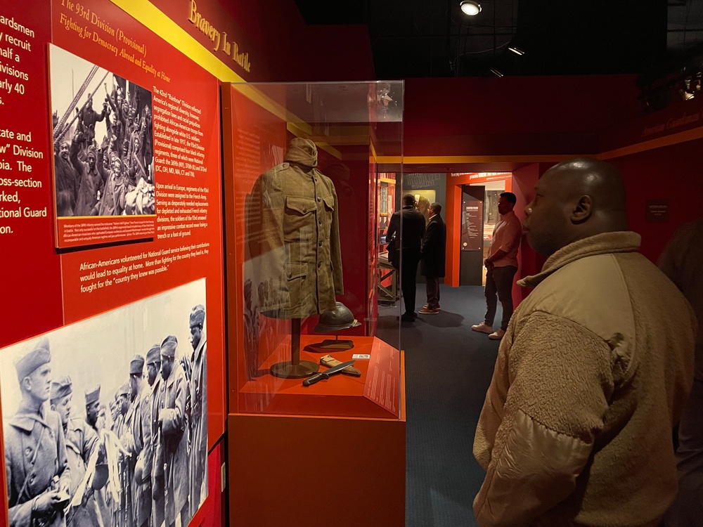 Joint Staff off-site tour of National Guard Memorial Museum