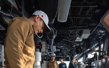 Damage Control Training aboard USS America (LHA 6)