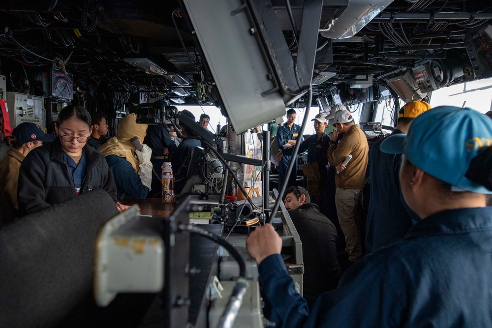 Damage Control Training aboard USS America (LHA 6)