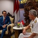 Commander, U.S. Pacific Fleet meets with Indonesia Vice Minister for Foreign Affairs during 6th International Maritime Security Symposium