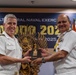 Commander, U.S. Pacific Fleet meets with Indian Navy Controller Personnel Services during 6th International Maritime Security Symposium