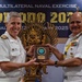 Commander, U.S. Pacific Fleet meets with Indian Navy Controller Personnel Services during 6th International Maritime Security Symposium