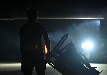 34th Expeditionary Bomb Squadron B-1B Lancer returns to Andersen AFB from Aero India 2025 air show