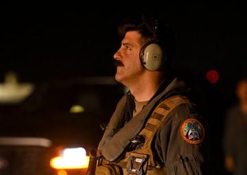 34th Expeditionary Bomb Squadron B-1B Lancer returns to Andersen AFB from Aero India 2025 air show