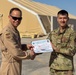 332nd AEW command team presents quarterly awards