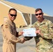 332nd AEW command team presents quarterly awards