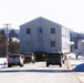 Workers successfully move second World War II barracks at Fort McCoy; preparations under way to move third building