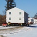 Workers successfully move second World War II barracks at Fort McCoy; preparations under way to move third building