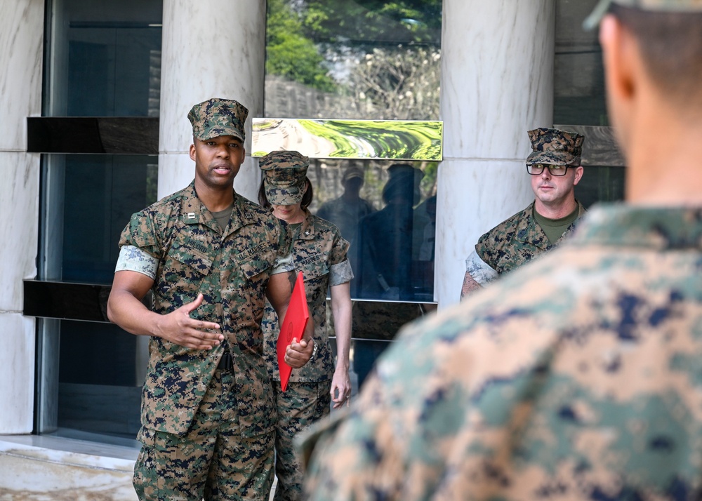 USMC Capt. Antonio Milord’s Promotion Ceremony, February 3, 2025