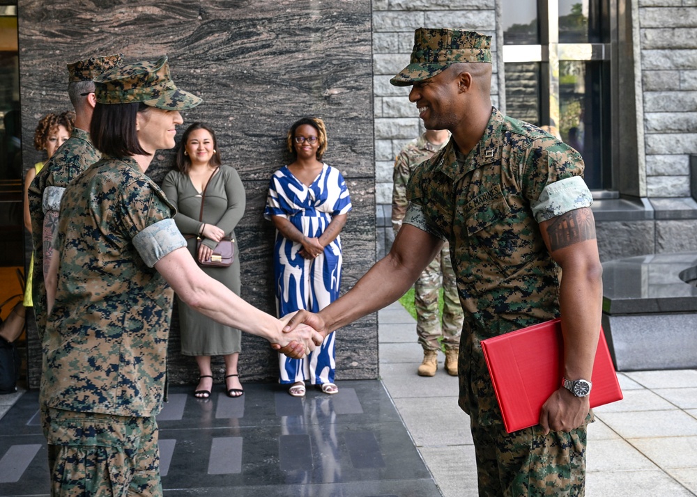 USMC Capt. Antonio Milord’s Promotion Ceremony, February 3, 2025