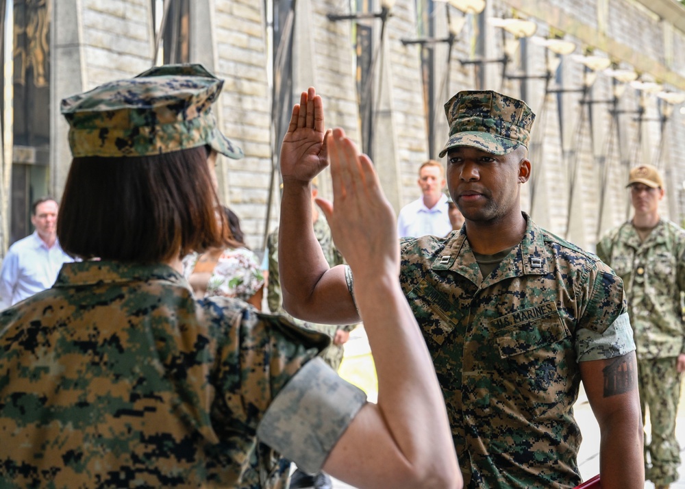 USMC Capt. Antonio Milord’s Promotion Ceremony, February 3, 2025