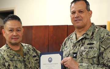 CMDCM Luna Reenlistment