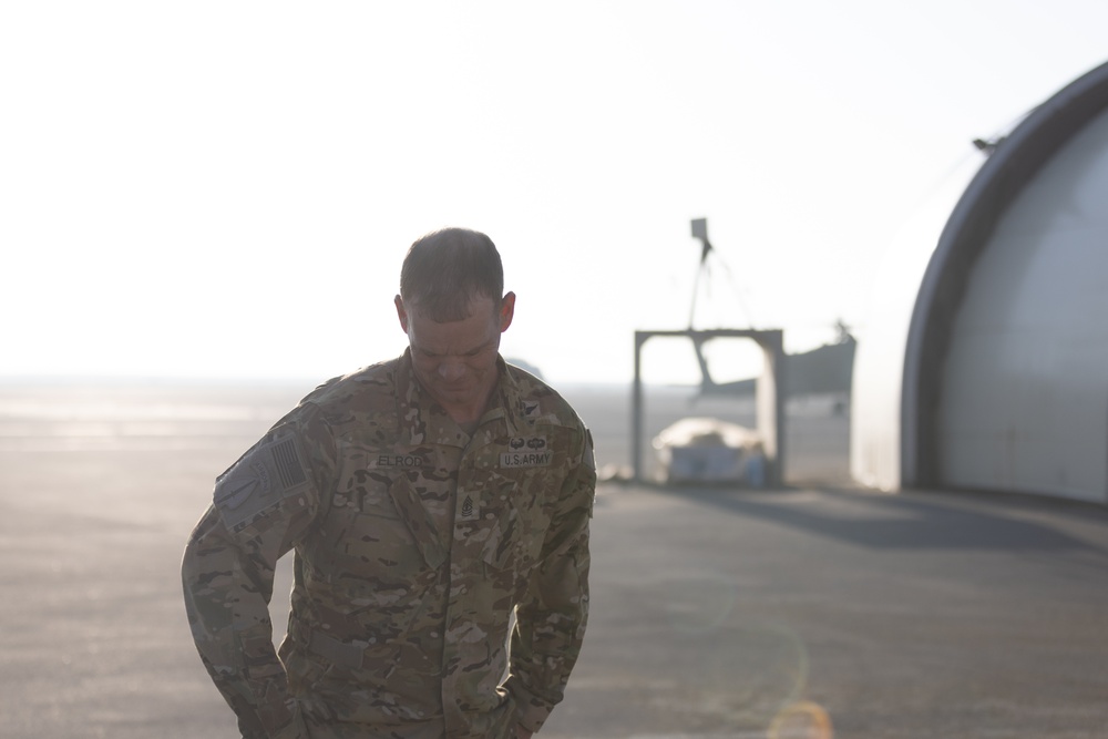 101st Combat Aviation Brigade Conducts Colors Uncasing Ceremony