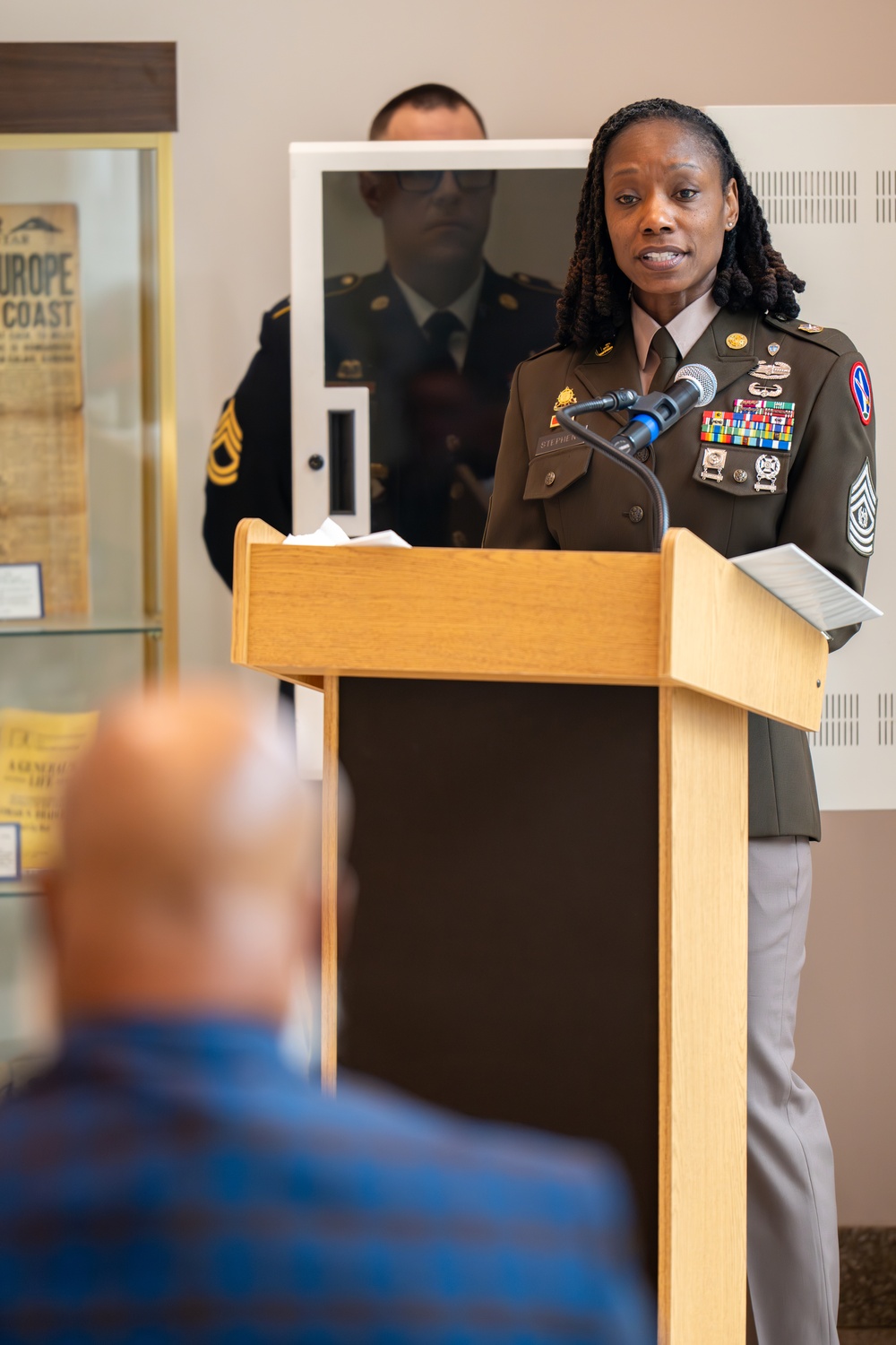 Appointment of Sgt. Maj. Teneka Stephens to Command Sgt. Maj.