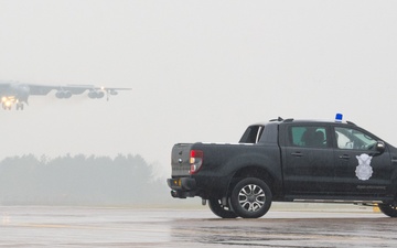 B-52H Stratofortress arrives at RAF Fairford for BTF 25-2