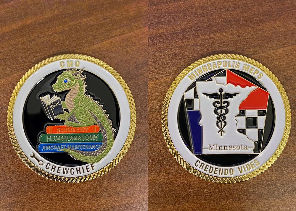 From Jet Mechanic to Chief Medical Officer: The Story Behind a Unique Challenge Coin