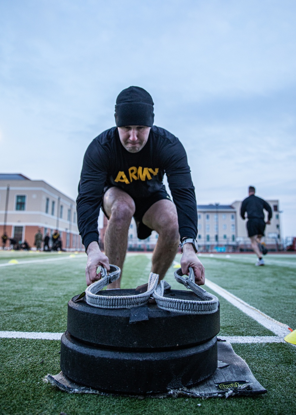 DVIDS - Images - U.S. Army Soldiers perform an Army Combat Fitness Test ...