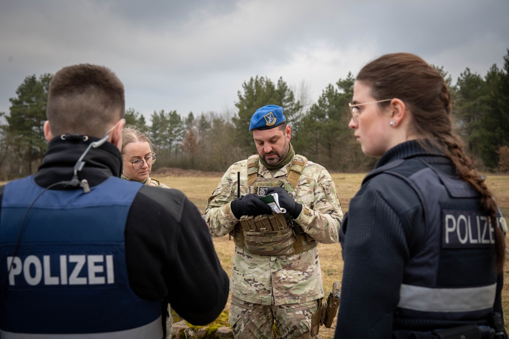 Strengthening Security: U.S. and local German Law Enforcement Conduct Drone Detection Exercise