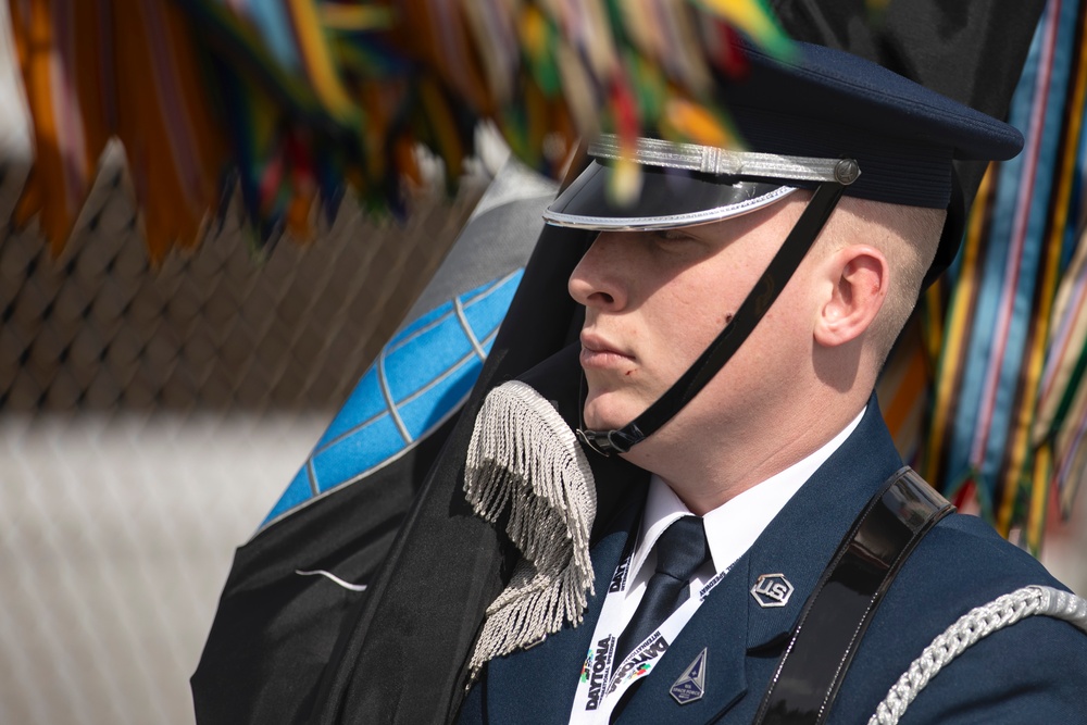 Daytona 500 Joint Service Color Guard