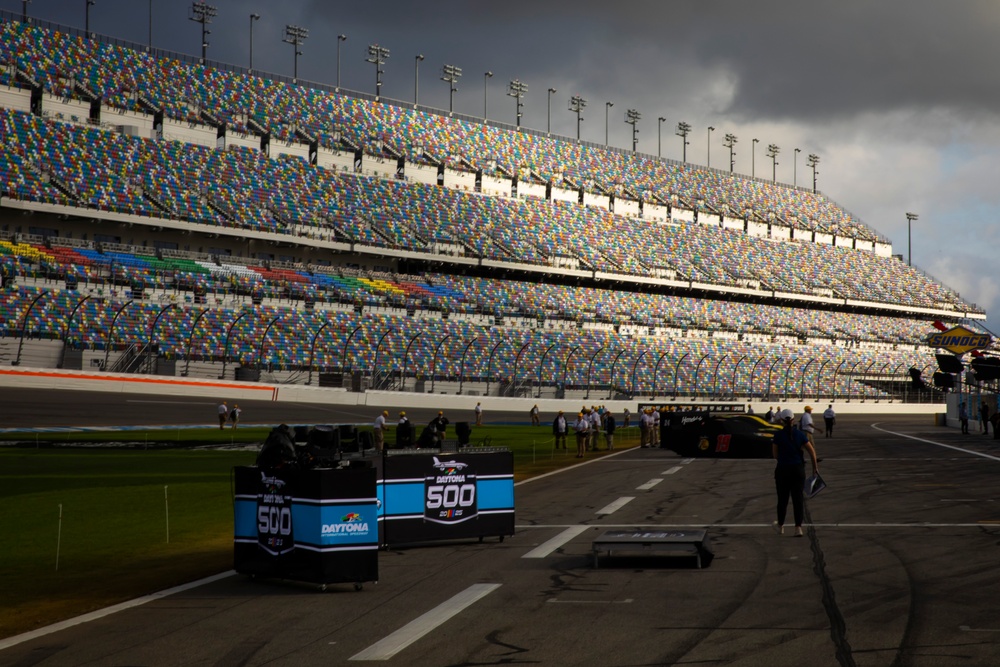 Daytona 500 Joint Service Color Guard