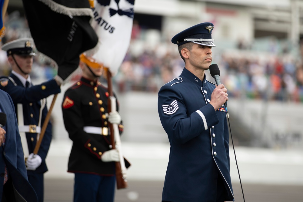 Daytona 500 Joint Service Color Guard