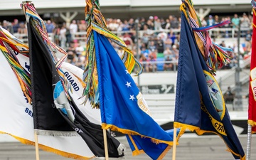 Daytona 500 Joint Service Color Guard