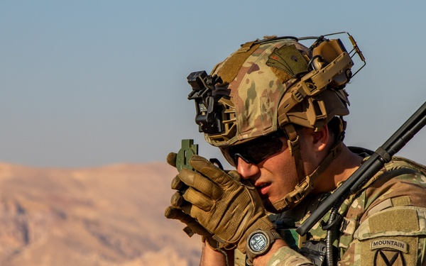 Task Force Courage Trains During Jade Chameleon