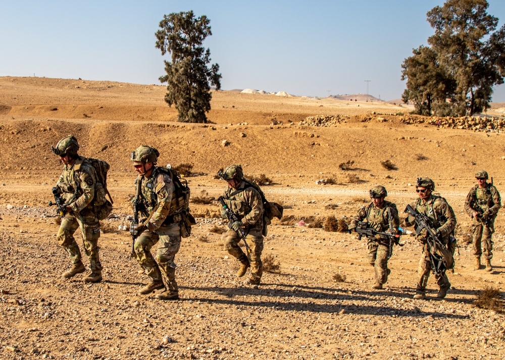 Task Force Courage Trains During Jade Chameleon