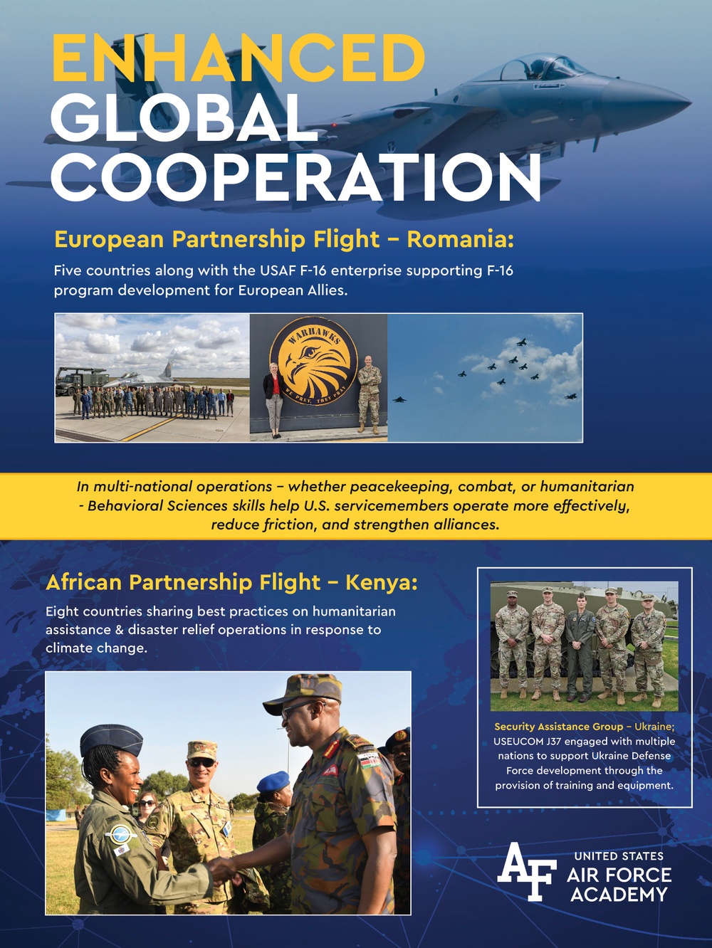 Enhanced Global Cooperation Poster