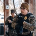 U.S. Marines conduct an active shooter drill on Marine Corps Base Quantico