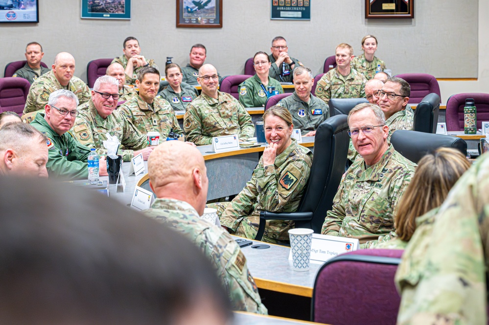 Air National Guard Leadership visits the 139th Airlift Wing