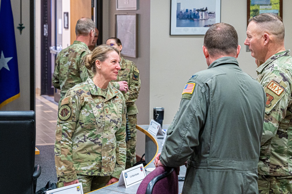 Air National Guard Leadership visits the 139th Airlift Wing