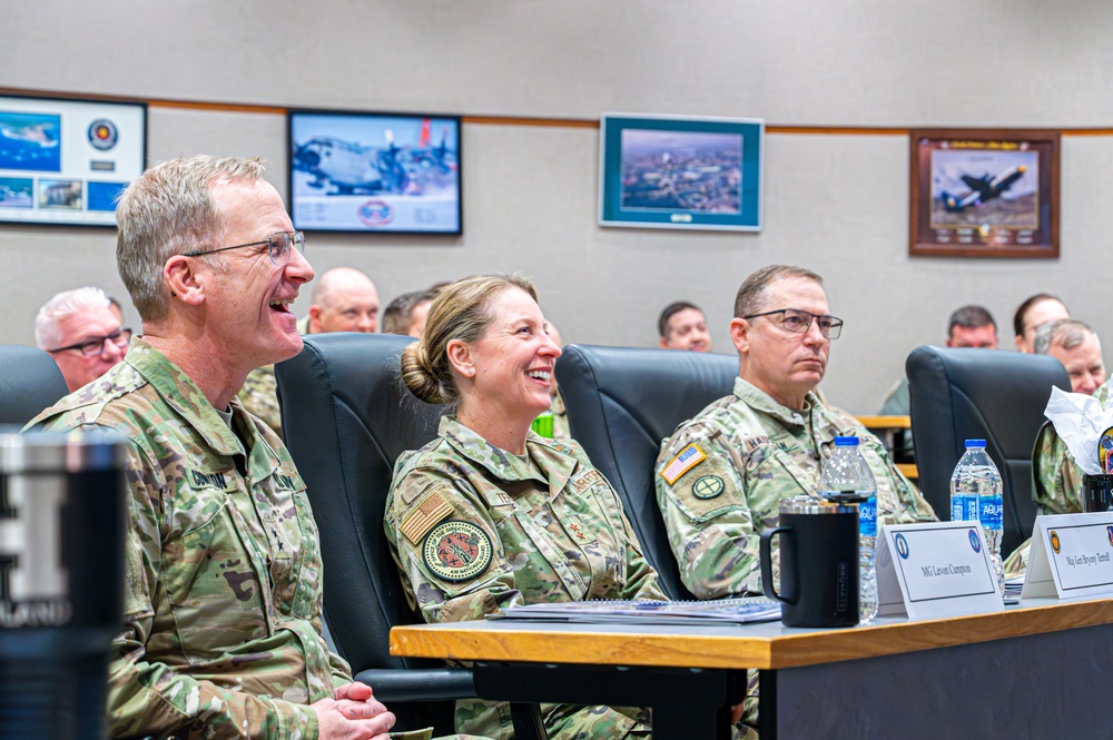 Air National Guard Leadership visits the 139th Airlift Wing