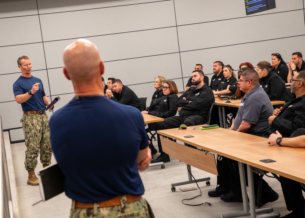 DoD Executive Leadership Development Program Visits Naval Special Warfare Center