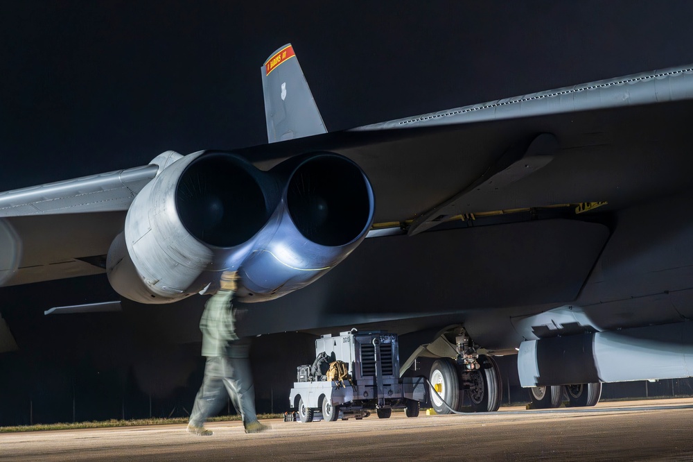 B-52s launch first missions for Bomber Task Force 25-2