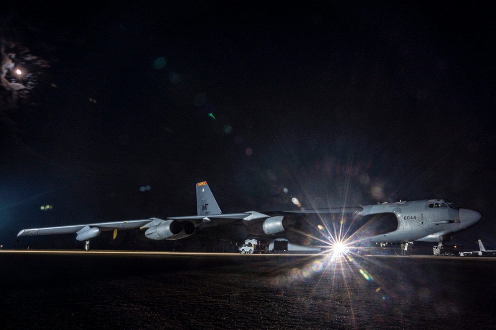 B-52s launch first missions for Bomber Task Force 25-2