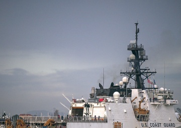 U.S. Coast Guard Cutter Waesche returns home after 82-day counternarcotics patrol in Eastern Pacific Ocean