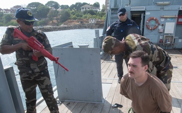 Cutlass Express 2025 - Tanzania VBSS Drills