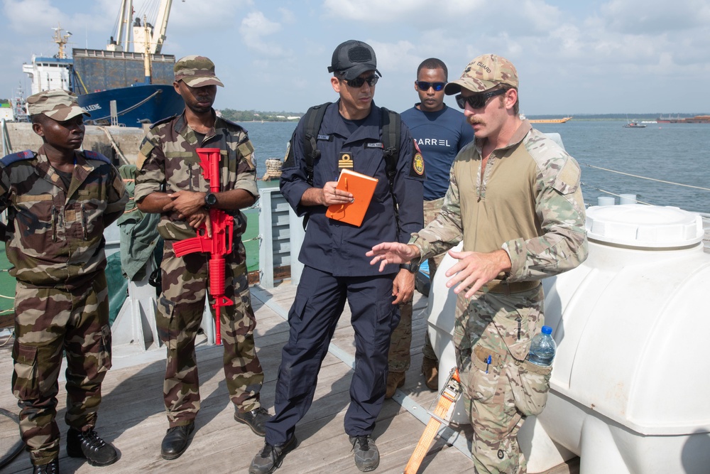 Cutlass Express 2025 - Tanzania VBSS Drills