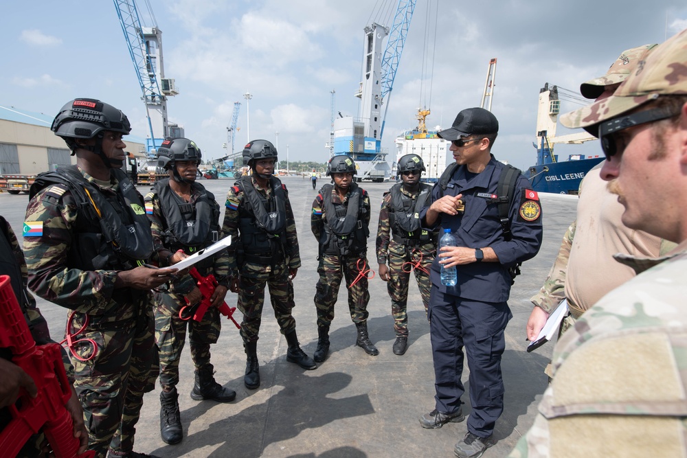 Cutlass Express 2025 - Tanzania VBSS Drills