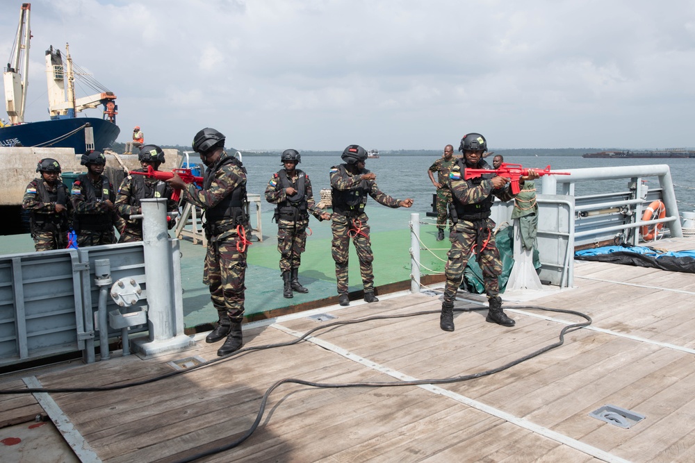 Cutlass Express 2025 - Tanzania VBSS Drills