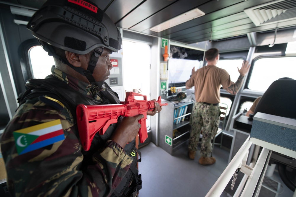 Cutlass Express 2025 - Tanzania VBSS Drills