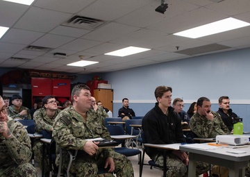 USS John C. Stennis (CVN 74) Sailors Attend School of Ship