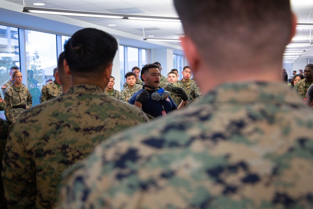 EPA Instructs 1MLG Marines on Personal Protection Equipment