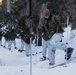 Marines with 3/5 conduct cold-weather patrols during Winter Mountain Leaders Course 1-25