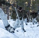 Marines with 3/5 conduct cold-weather patrols during Winter Mountain Leaders Course 1-25