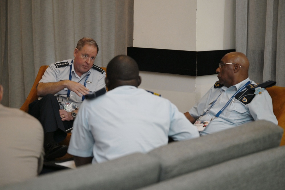 USAFE - AFAFRICA commander meets with Senegalese and Angolan air force chief of staffs, AACS 2025