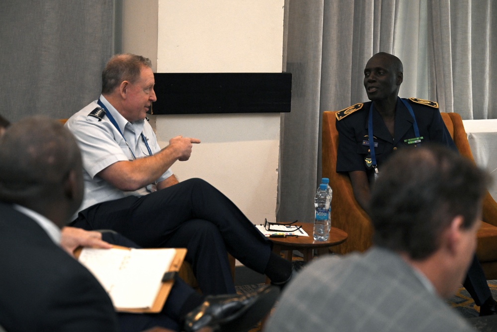 USAFE - AFAFRICA commander meets with Senegalese and Angolan air force chief of staffs, AACS 2025