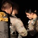 Paratroopers prepare to jump